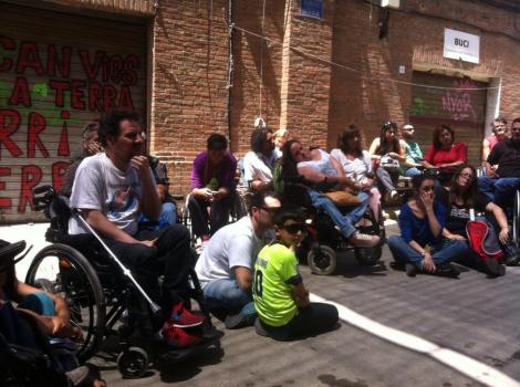 Foto tomada por Xavi Dua el 7 de junio durante la #primaveracacharrera cedida a En torno a la silla CC BY